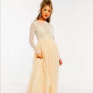 Gorgeous never worn ASOS gown great for prom, weddings, special occasions